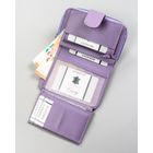 Portfel, fioletowy, skóra ekologiczna, 4U Cavaldi