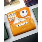 Portfel, jasnobrązowy, skóra ekologiczna, 4U Cavaldi