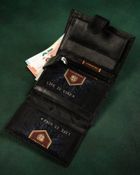 Portfel męski, skórzany, Peterson