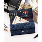 Portfel, niebieski, Peterson