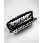 Portfel, niebieski, skóra ekologiczna, 4U Cavaldi