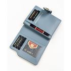 Portfel, niebieski, skóra ekologiczna, Peterson