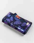 Portfel, niebieski, skórzany, Peterson