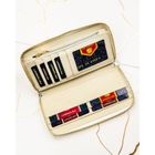 Portfel-piórnik, mix, skóra naturalna i ekologiczna, Peterson