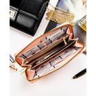 Portfel, różowy, skóra ekologiczna, Rovicky