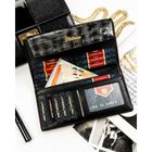 Portfel, szary, skóra ekologiczna, Peterson