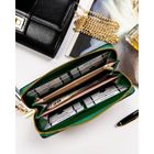 Portfel, zielony, skóra ekologiczna, Rovicky