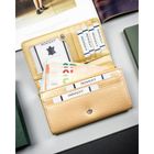 Portfel, złoty, skóra ekologiczna, 4U Cavaldi