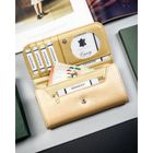 Portfel, złoty, skóra ekologiczna, 4U Cavaldi