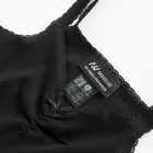 Prążkowana sukienka na ramiączka z koronką NOWEAR