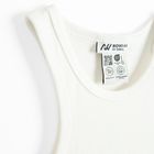 Prążkowany top z domieszką modalu NOWEAR