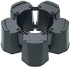 Prosperplast, Modular 5 Basecan, podstawa do zbiornika na wodę deszczówkę, antracyt