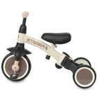 Qplay, Stager, rowerek 3-kołowy 3w1, Brown