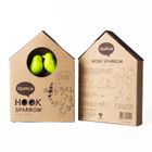 Qualy, Ptaki, wieszaki, brązowo-różowe, 10067-BN-PK