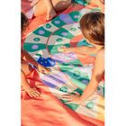 Quut, PlayTowels, dwustronny ręcznik plażowy, Game of the goose, 180-180 cm