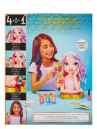 Rainbow High, Styling Head Playset 4w1, Bella Parker, głowa do stylizacji fryzur z akcesoriami