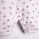 Rampers dziewczęcy, biały, Nicol