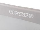 Ricokids, barierka ochronna do łóżka, szara, 180-42-35 cm
