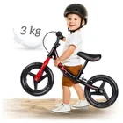 Ricokids, Fun Adventure, rowerek biegowy, czarno-czerwony