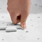Ricokids, mata piankowa, puzzle, gwiazdki, 50-50 cm, 9 szt.