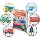 Ricokids, Pojazdy, układanka magnetyczna, puzzle