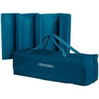 Ricokids, RK-240, łóżeczko turystyczne, z materacem i torbą, granatowe, 125-65-78 cm