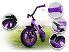 Ricokids, rowerek biegowy, stalowa rama, 10 cali, fioletowy