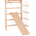 Rinagym, drewniana drabinka gimnastyczna, Kinder 3, naturalny