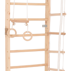 Rinagym, drewniana drabinka gimnastyczna, naturalny