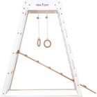 Rinagym, drewniana rama gimnastyczna, biały