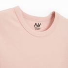 Różowa koszulka z długim rękawem NOWEAR