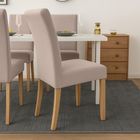Ruhhy, pokrowce na krzesła, beżowe, 6 szt.