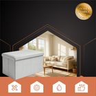 Ruhhy, pufa welurowa, szara, 60-30-30 cm