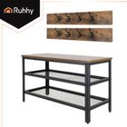 Ruhhy, regał na buty z wieszakiem, 73 cm