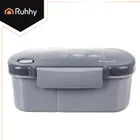 Ruhhy, śniadaniówka/lunchbox, szary, 800 ml, 26169