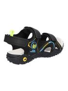 Sandały chłopięce, czarne, American Club