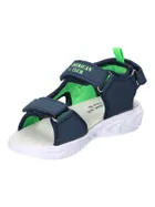 Sandały chłopięce, granatowe, American Club