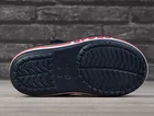 Sandały chłopięce, granatowe, Crocs Byaband