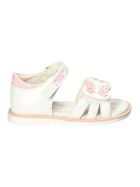 Sandały dziewczęce, białe, American Club