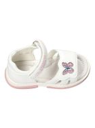 Sandały dziewczęce, białe, American Club