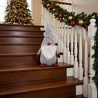 Saska Christmas, skrzat, gnom dekoracyjny, szary, 45 cm