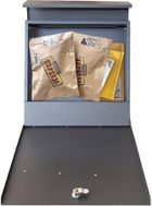 Saska Garden, skrzynka na listy, 37-37-105 cm