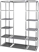 Saska Garden, szafa tekstylna, szara, 175-133-43 cm, 28873