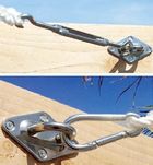 Saska Garden, zestaw montażowy do żagli przeciwsłonecznych