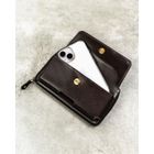 Saszetka na biodro, brązowa, skórzana, Rovicky