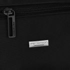 Saszetka na biodro, nerka, czarna, Peterson