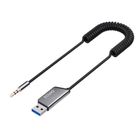 Savio, transmiter, AUX, USB, BLUETOOTH 5.3, funkcja zestawu głośnomówiącego, TR-16