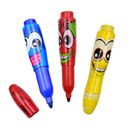 Scentos, pachnące markery, śmieszne minki, 3 kolory