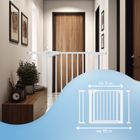 Sipo, bramka zabezpieczająca na schody, barierka ochronna, biała