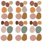 Sipo, naklejki na ścianę do pokoju dziecięcego, Kropki boho